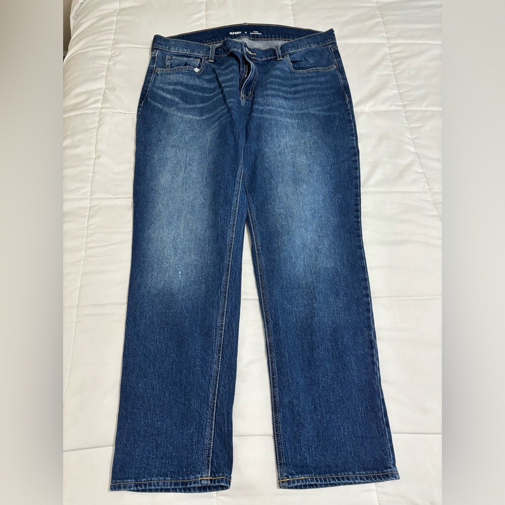 Old Navy Dark Blue Flare Jeans